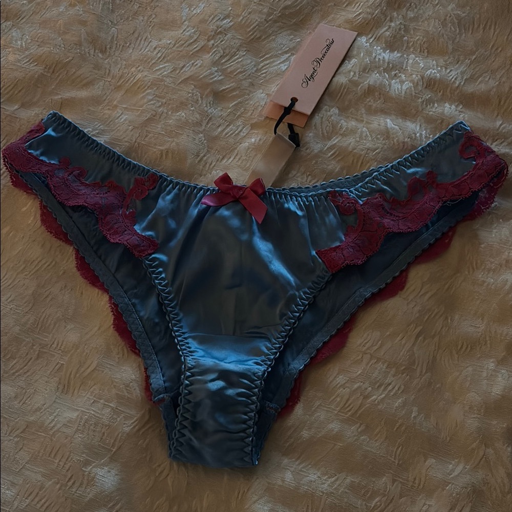 Blue and Red Women's Intimates by